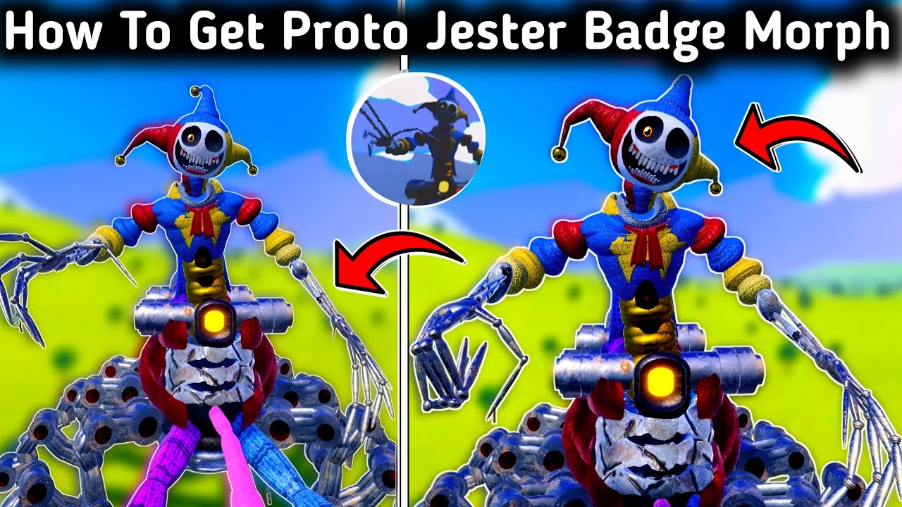 How To Get Proto Jester Badge Morph In Tiny Universe Roleplay | Poppy Playtime 5 Prototype 