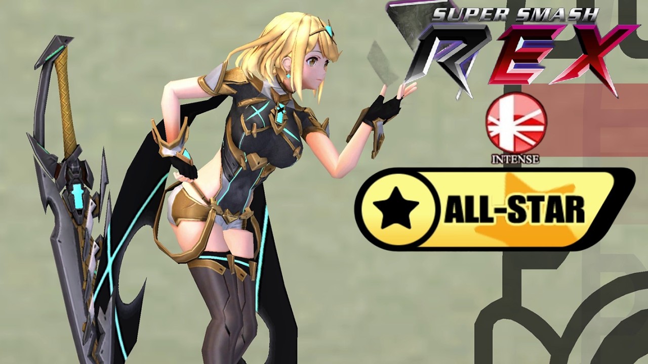 Super Smash REX Gameplay - All Star Mode with Pyra (Intense)