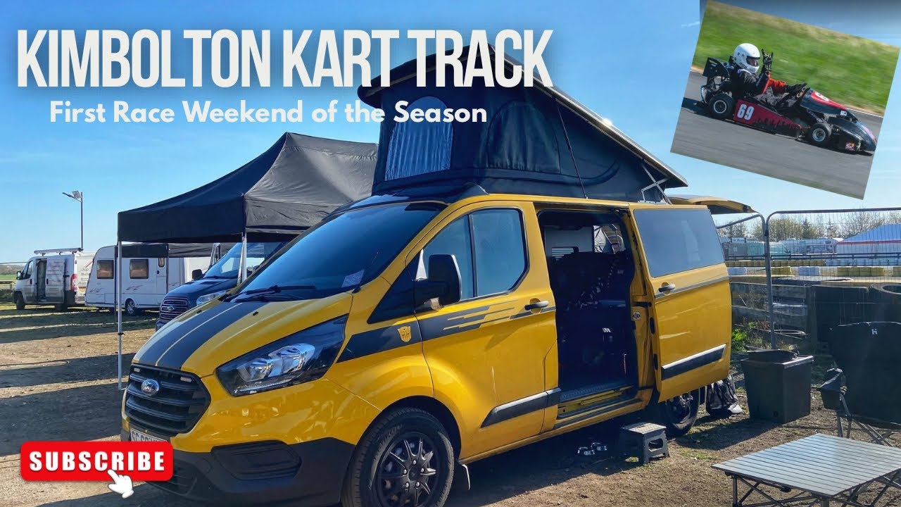 Camping at Kimbolton Kart Track - Pro Karting