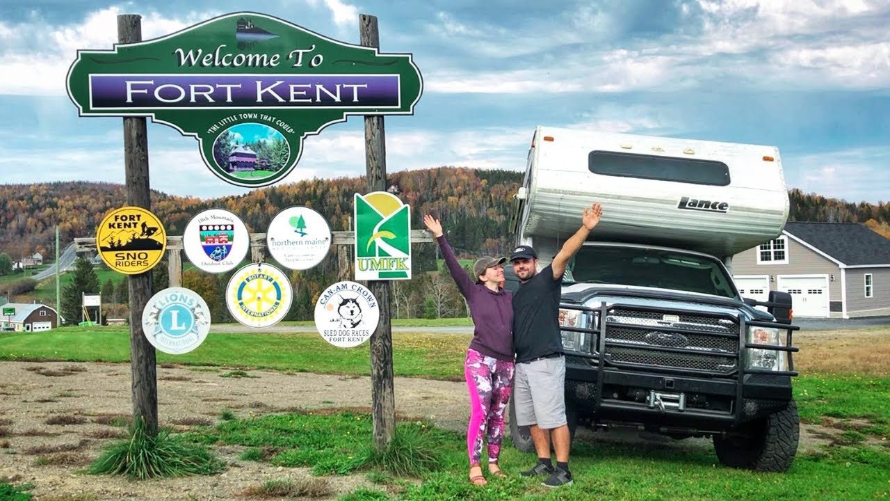 MAINE CANADA Border-FORT KENT-Start of US Route 1 | Truck Camper Adventures (5)