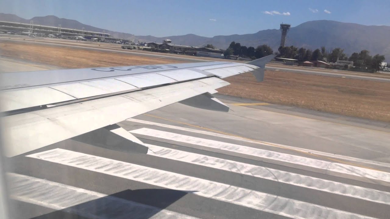 DESPEGUE SANTIAGO, LAN AIRLINES, AIRBUS A320