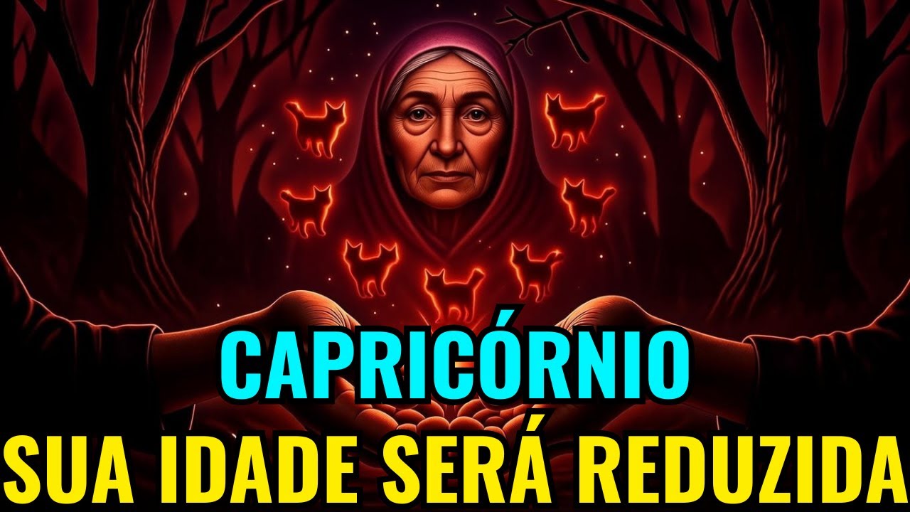 ♑📜 CAPRICÓRNIO - VOCÊ ESTÁ REJUVENESCENDO POR UM DOM DE DEUS