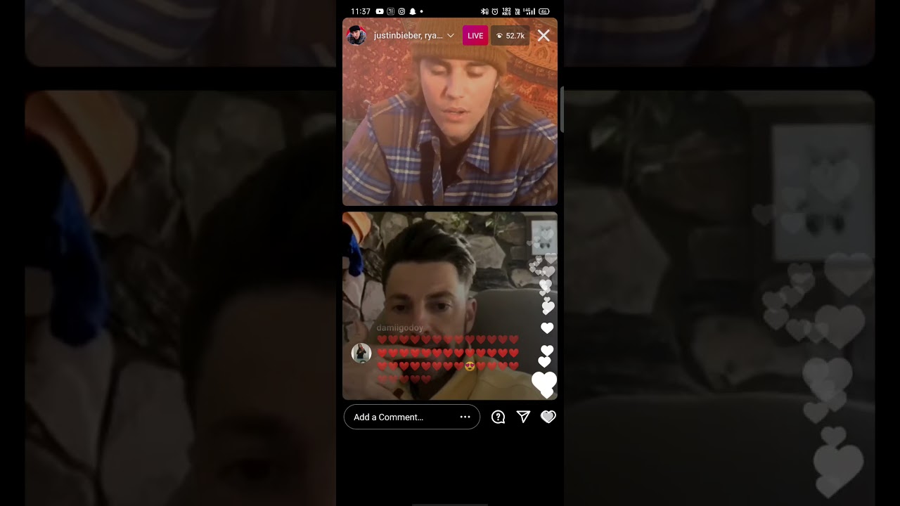 Justin Bieber Instagram Live Stream with Ryan Good - 07 April 2021 |Justin Bieber Intellectual talks