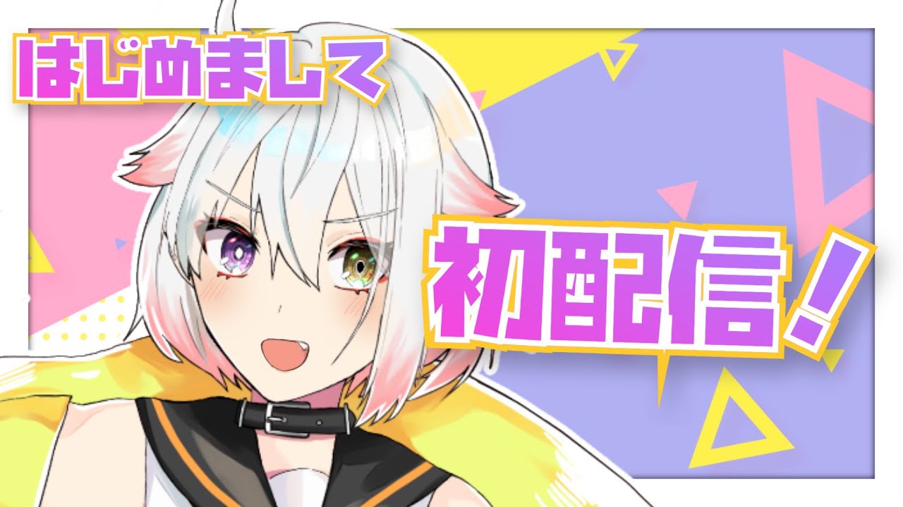 🈲【初配信】初めまして！なあこです！【新人Vtuber】🈲