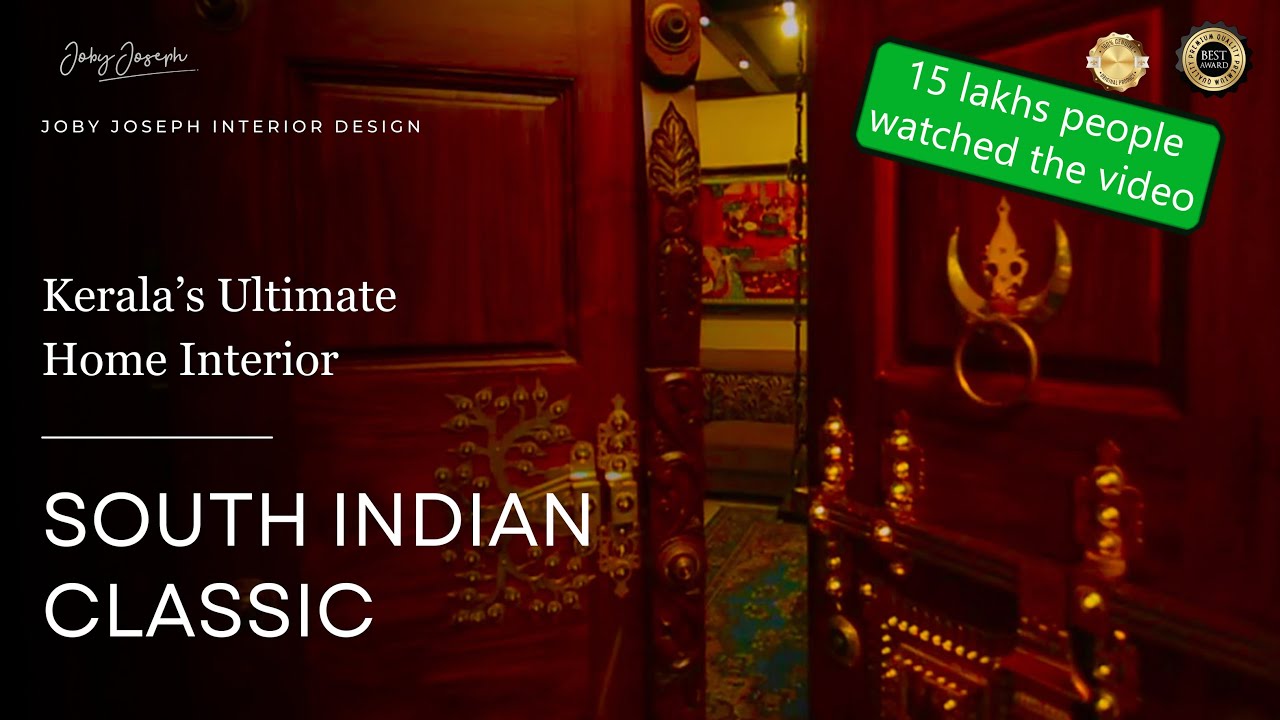 Experience the Unmatched Elegance of South Indian Classic Home Design in Bangalore by Joby Joseph