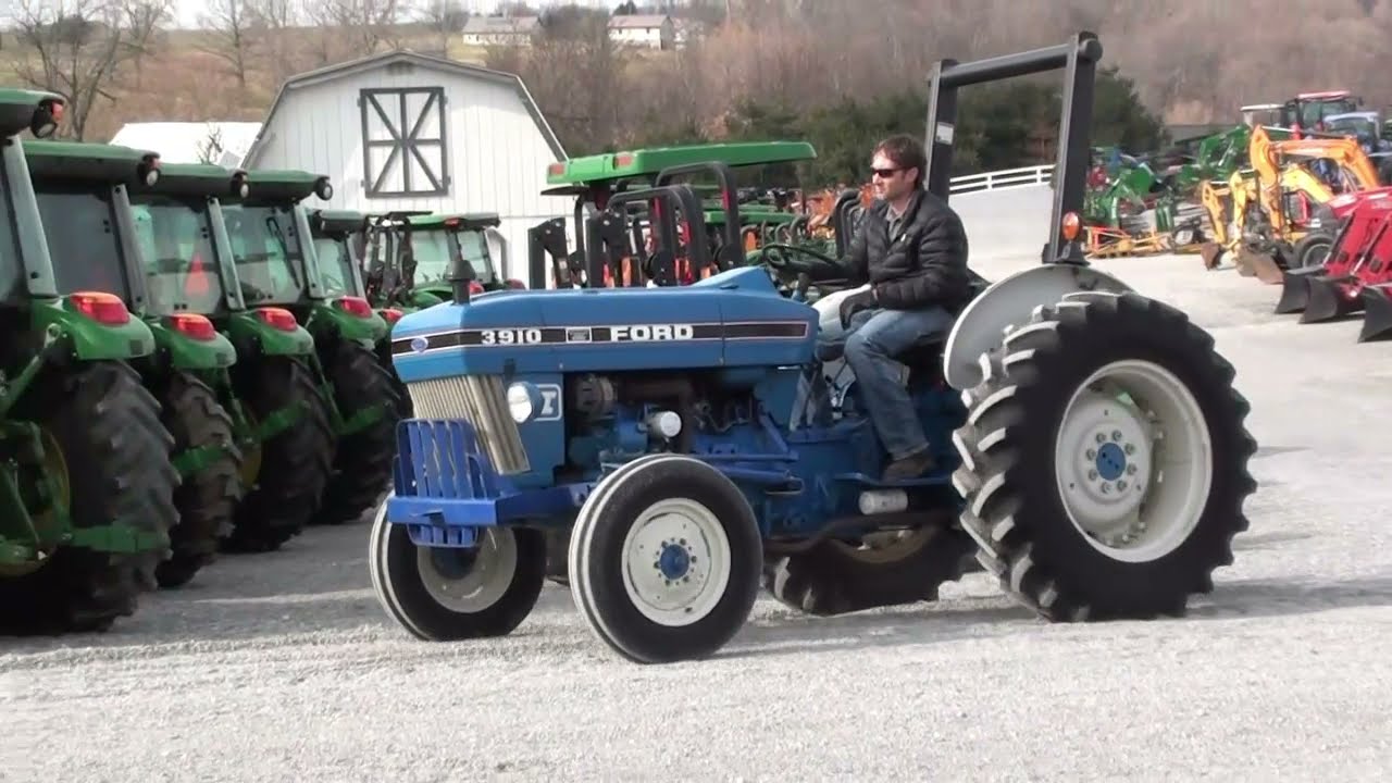 1987 Ford 3910 II Tractor in Good Condition!