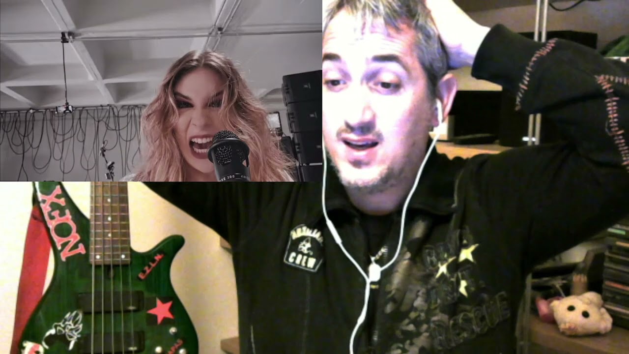 The Warning Evolve clip & live reaction (Part 1) Punk Rock Head singer & bassist James Giacomo react