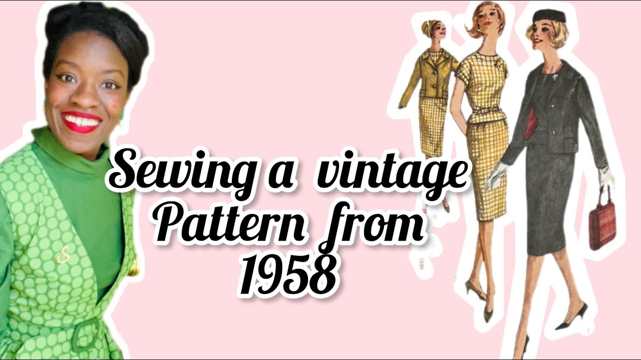 Sewing a 1950’s skirt and blouse set