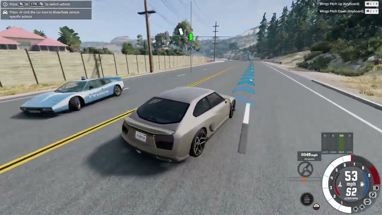 I Escaped The Police (BeamNG drive)