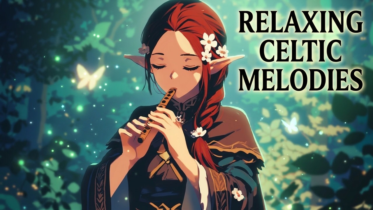 Celtic Fantasy Music - Mystic Celtic Harp / Relaxing Medieval Music for Study & Sleep