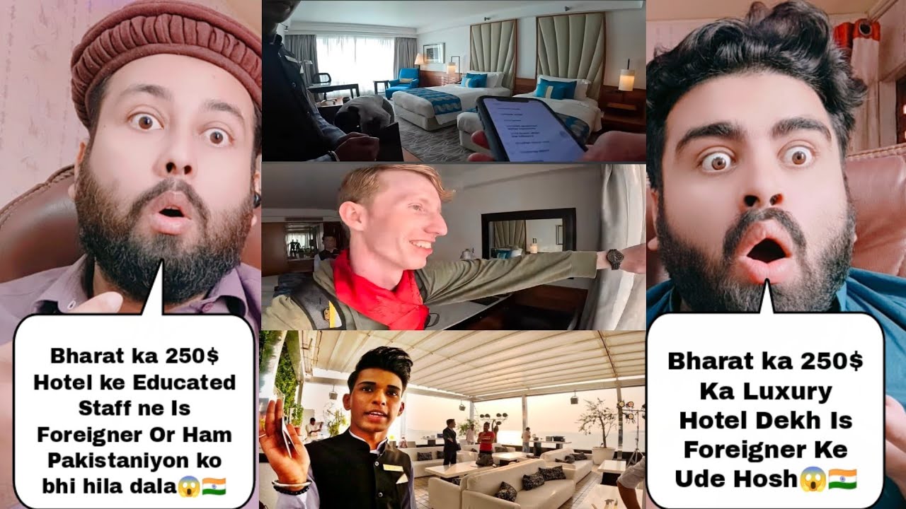 Foreigner Shocked Reaction On $250 Marine Drive seaview hotel in Mumbai India | Pakistani Reaction