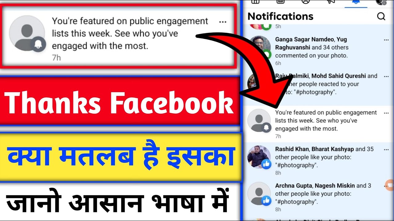 You are featured on public engagement liststhis week see who you have engaged with the most Facebook