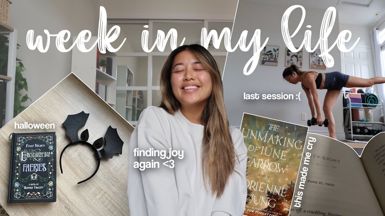 introvert diaries | finding joy in youtube again, last personal training session, cozy books