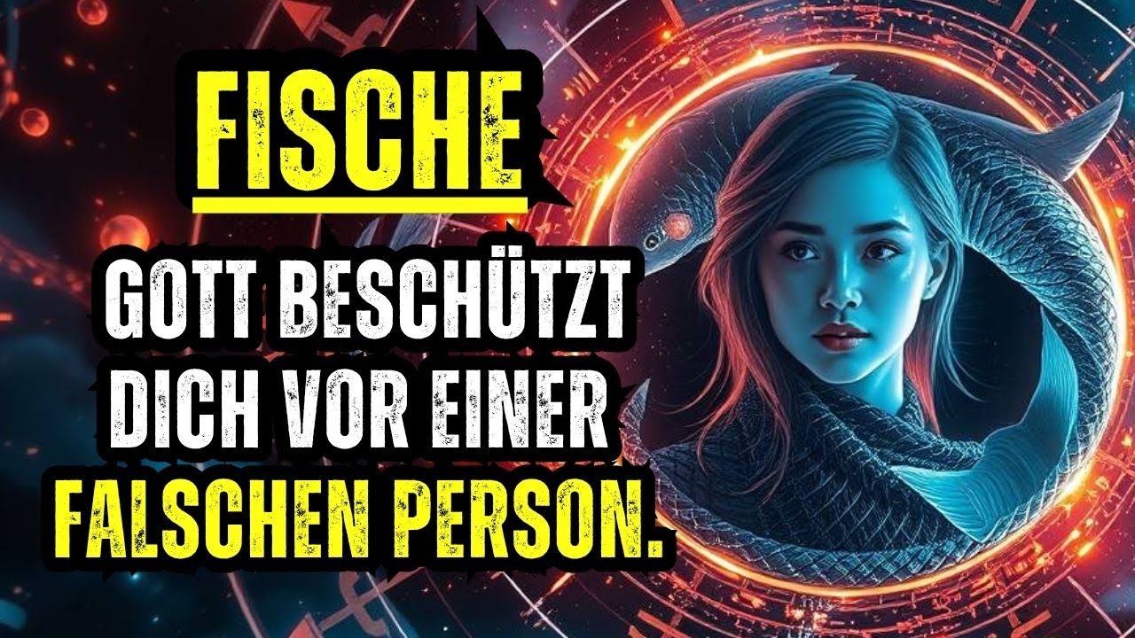 FISCHE – GOTT BESCHÜTZT DICH VOR EINER FALSCHEN PERSON.