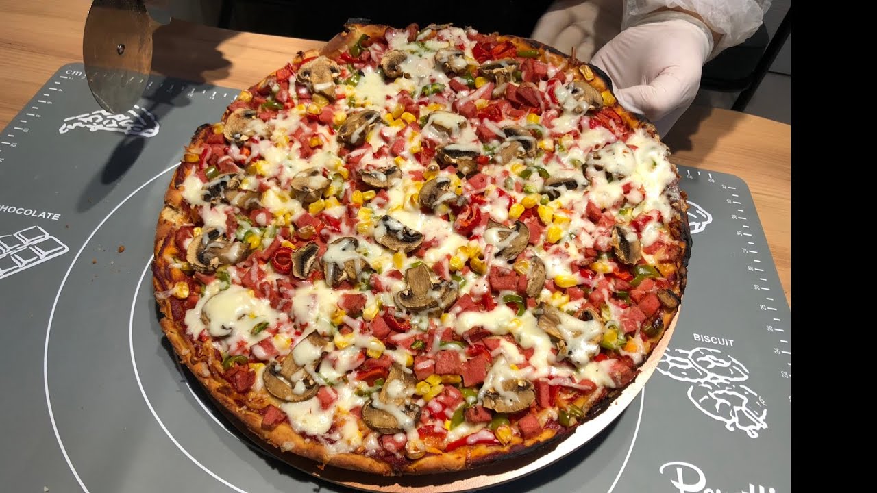 PİZZANIN / BU KADAR GÜZELİNİ DAHA ÖNCE YEMEDİM  💯 yiyenler bu lezzete bayıldı 👍 pizza tarifi