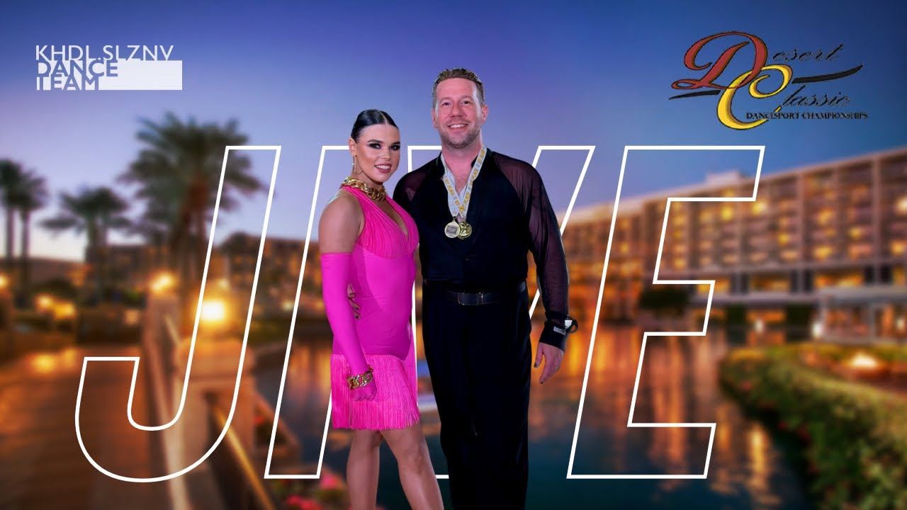ALISA SELEZNOVA and ANDY FITZGERALD, Jive | Pro/Am Silver B | Desert Classic DanceSport 2024