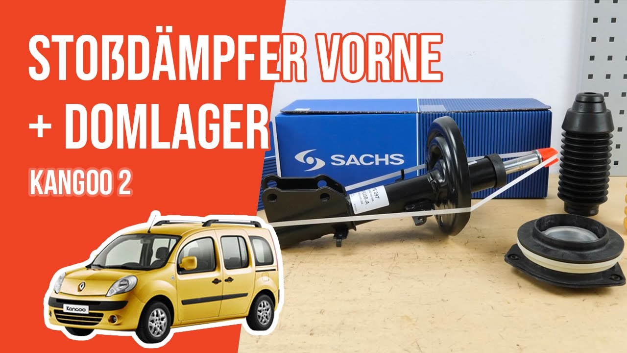 Wie Kangoo 2 Stoßdämpfer vorne wechseln ➿