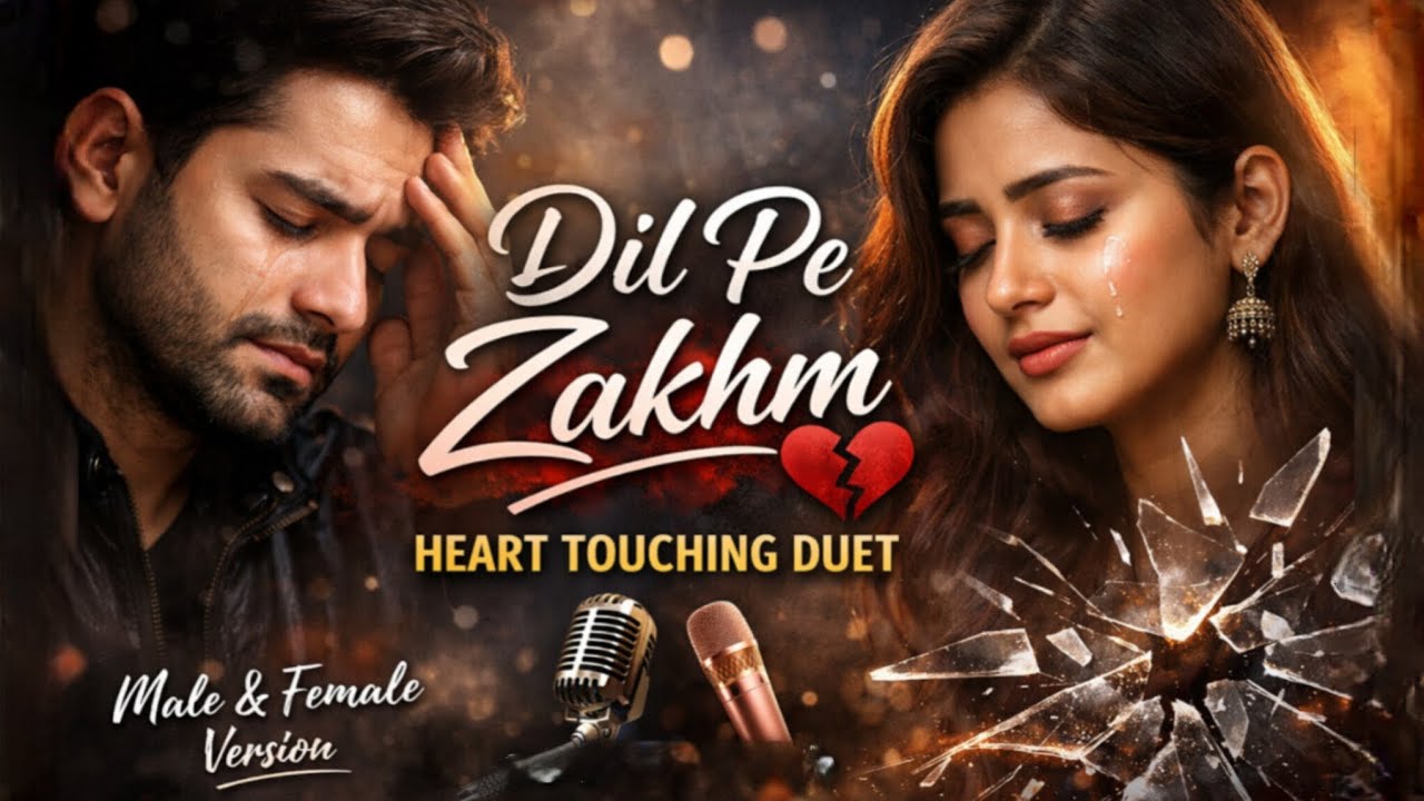 ✨💔Dil Pe Zakhm Khate Hain Aur Muskurate Hain | Heart Touching Sad Song | Male Female Duet 2026🎧❤️‍🩹🥹