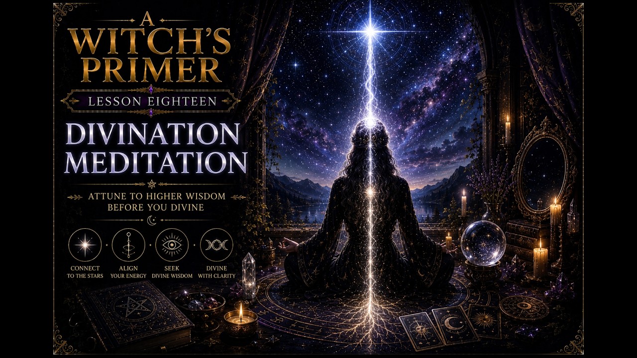 A Witch's Primer: Lesson 18 Meditation: Linking up for Divination - Learn Witchcraft