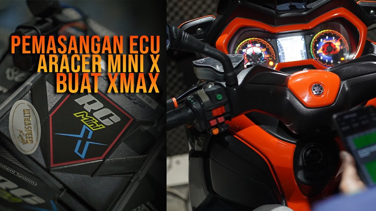 Pemasangan ECU aRacer mini X di Xmax