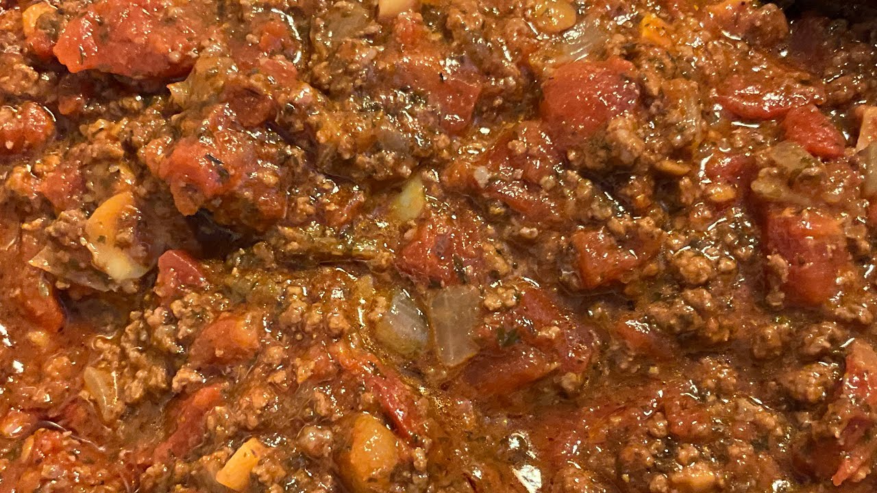 Homemade Meat/Spaghetti Sauce