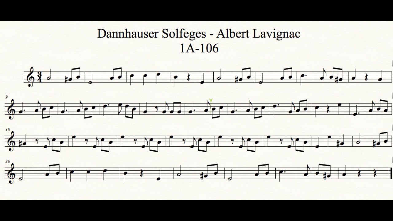Lavignac 1A - 106