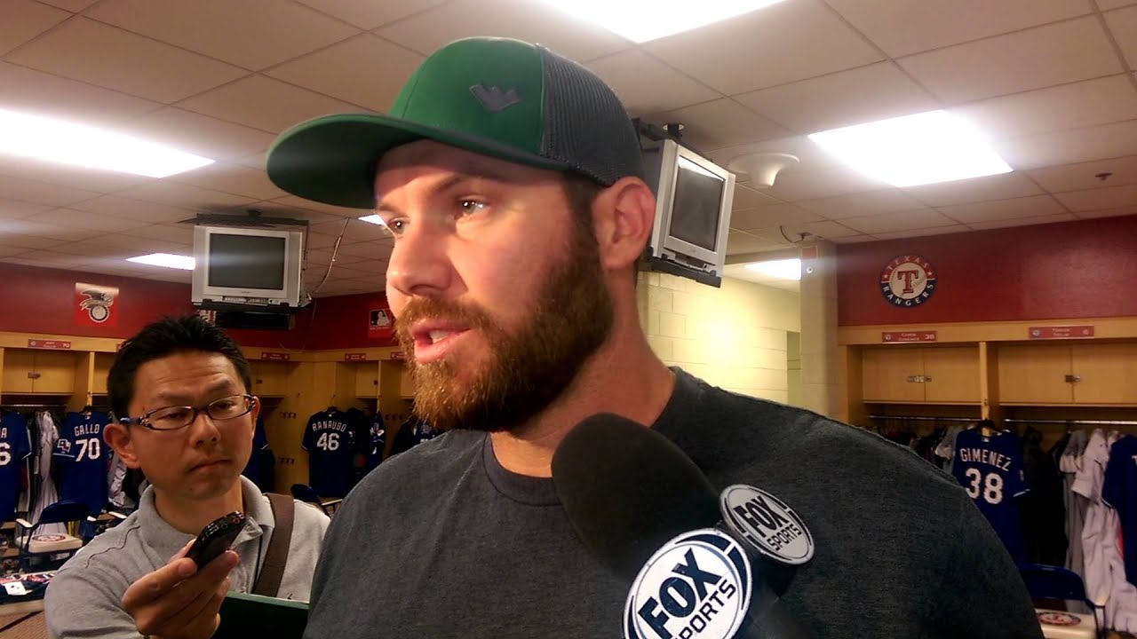 Rangers RHP Colby Lewis after first spring action