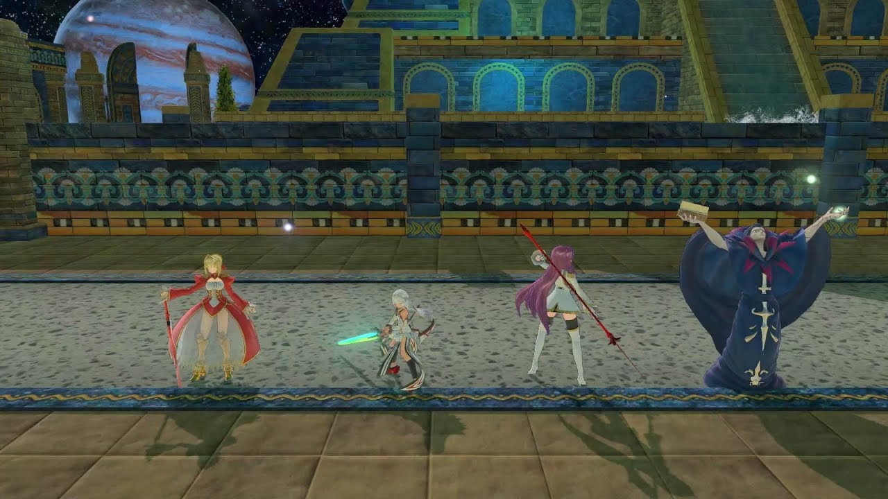 [PC] Fate/Extella Link - Online Multiplayer Match #1 (First Time Online)