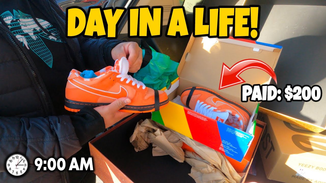 The Day In A Life Of A 18 Year Old Reseller!