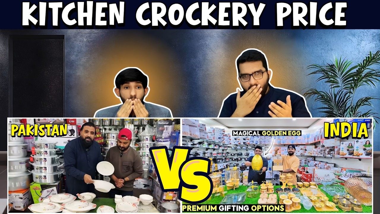 Reaction On pakistani vs india kichan crockery | विकास Pakistani Reaction 🔥