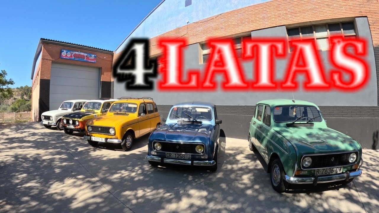 Revisamos el Renault 4L o tambien llamado cuatro latas, Renoleta, Chivoleta, 4Lobbo #renault4ever