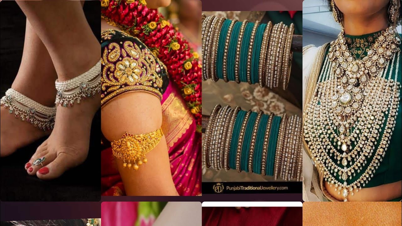 Indian Traditional Jewellery from Head to Toe// Different types of Jewellery with names