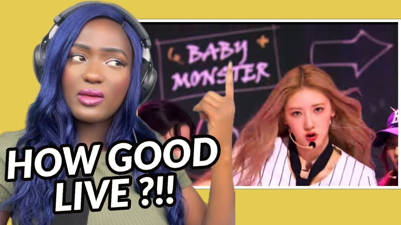 Singer Reacts to BABYMONSTER - 'BATTER UP' LIVE PERFORMANCE (School Ver.)