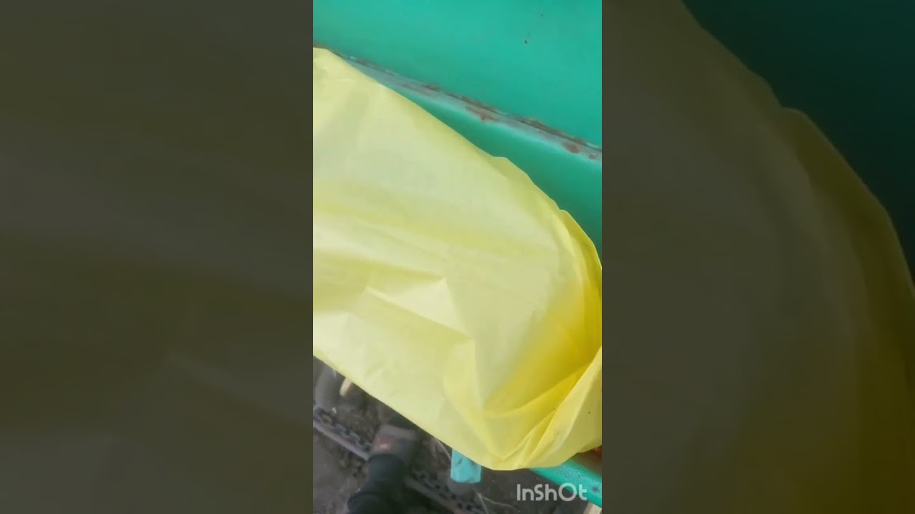 Як я сію кукурузу своєю сівалкою.