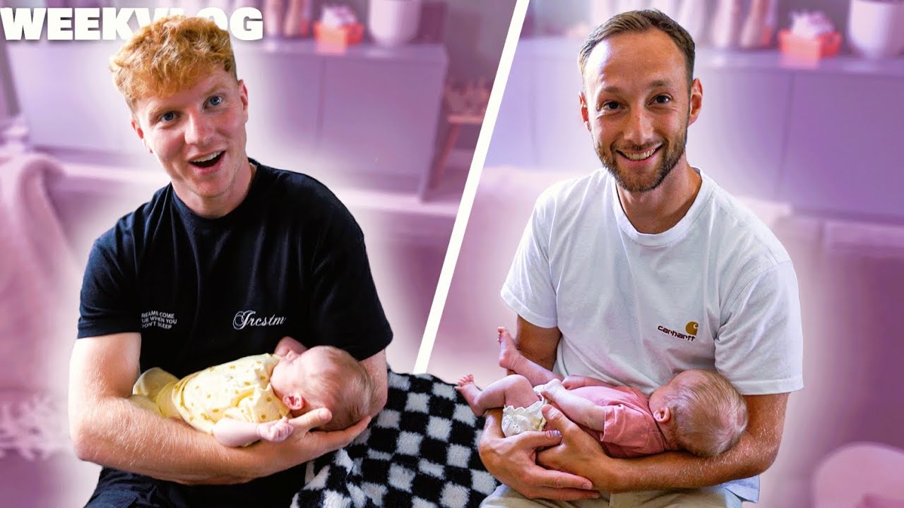 Eerste Keer dat Mijn Vrienden Onze Baby Vasthouden! - Weekvlog #2