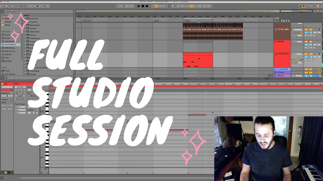 Arranging Melodic Bass Tune (FULL STREAM) [Trivecta In Studio]