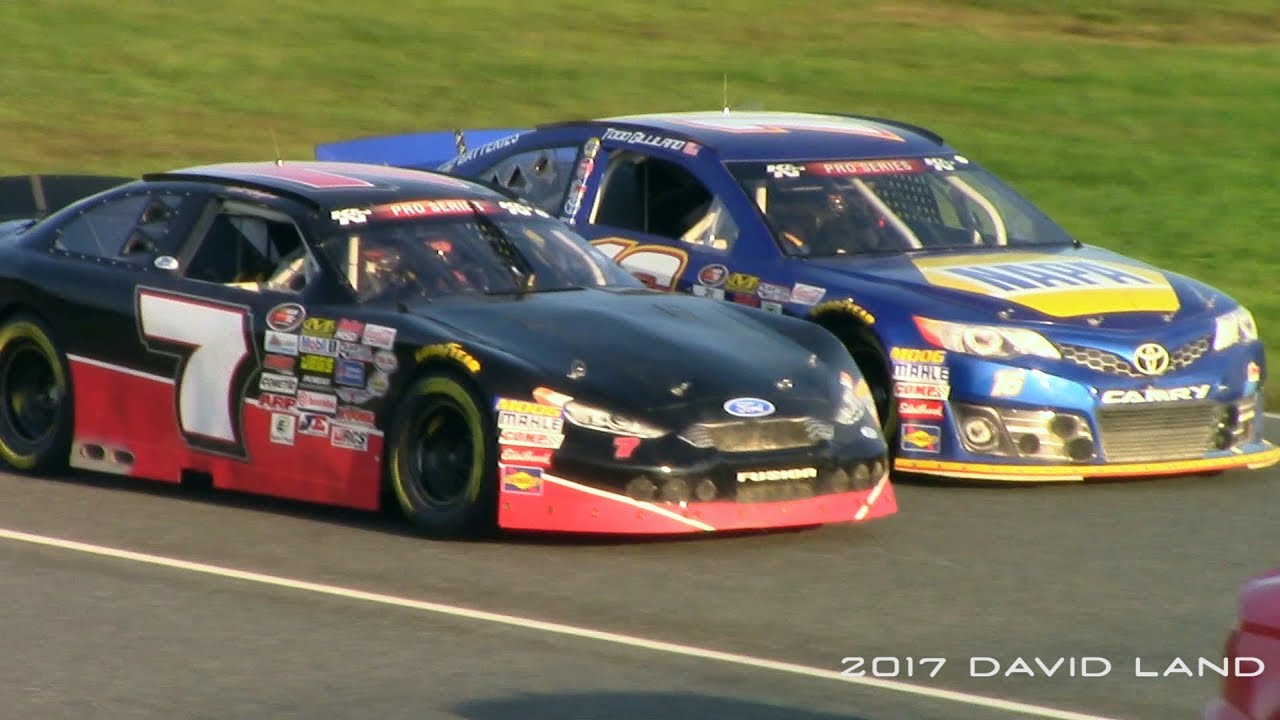 GEN 6 vs GEN 4 NASCAR Racing -- [2017 K&N East Series @ New Jersey] -- LOUD SOUND!