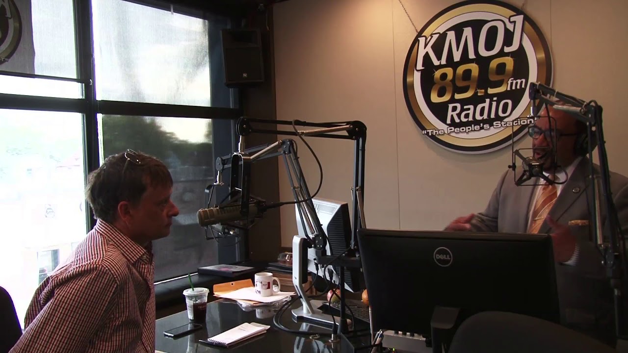 KMOJ's Freddy Bell interviews Tom Lyden, Investigative Reporter from Fox 9 News