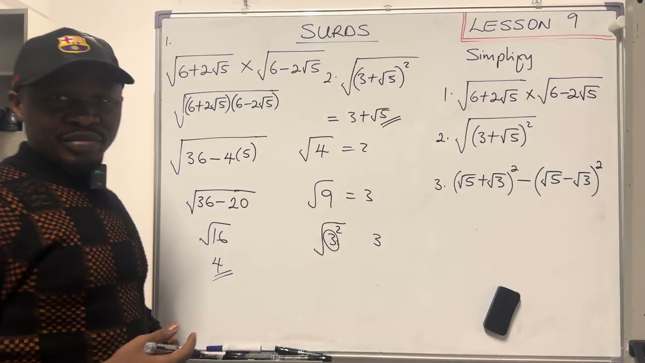 Surds : Lesson 9