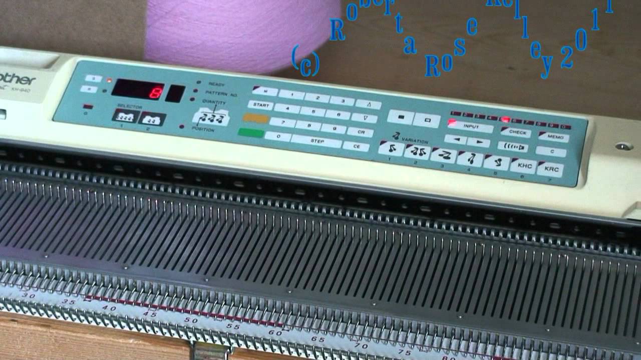 Inputting pattern into KH940