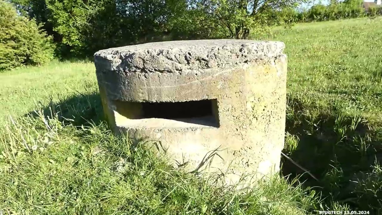 Pillbox betonowy schron bojowy z 2 WŚ