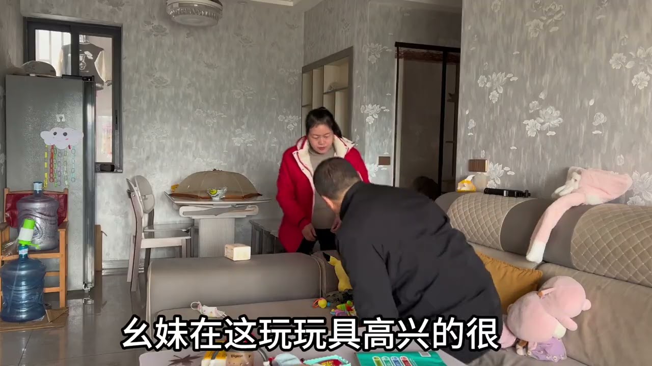 今天我女儿出院了，她听说可以回家了心里特别的高兴，希望她以后平安健康快乐成长#记录真实生活