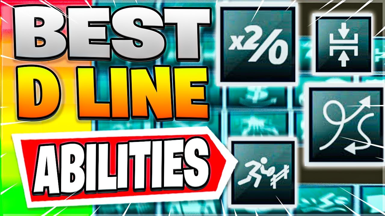 RANKING THE BEST DEFENSIVE LINE ABILITIES IN MADDEN 22 (BEST DLINE ABILITIES UPDATED)