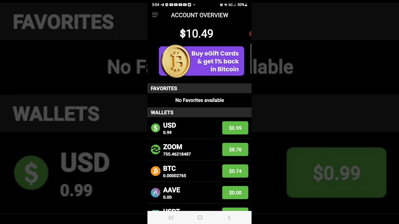 How To Sell Crypto in CoinZoom and Cashout