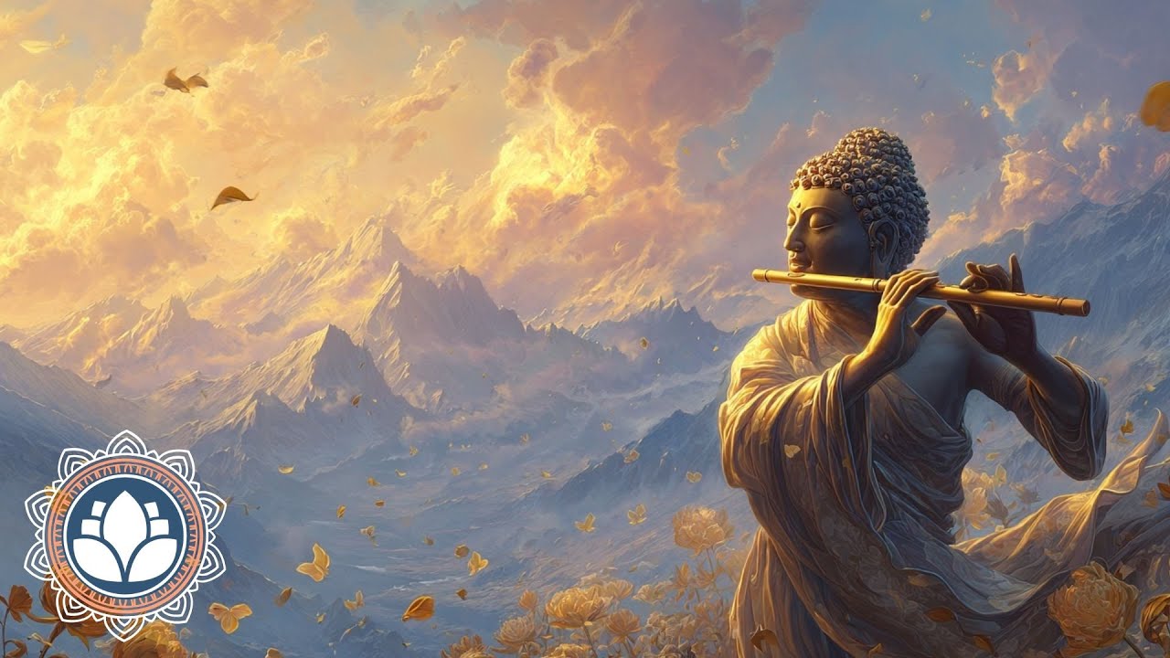 Melody of the Infinite Sky ✨ Buddha's Flute Meditation Music | Calming Flute Music