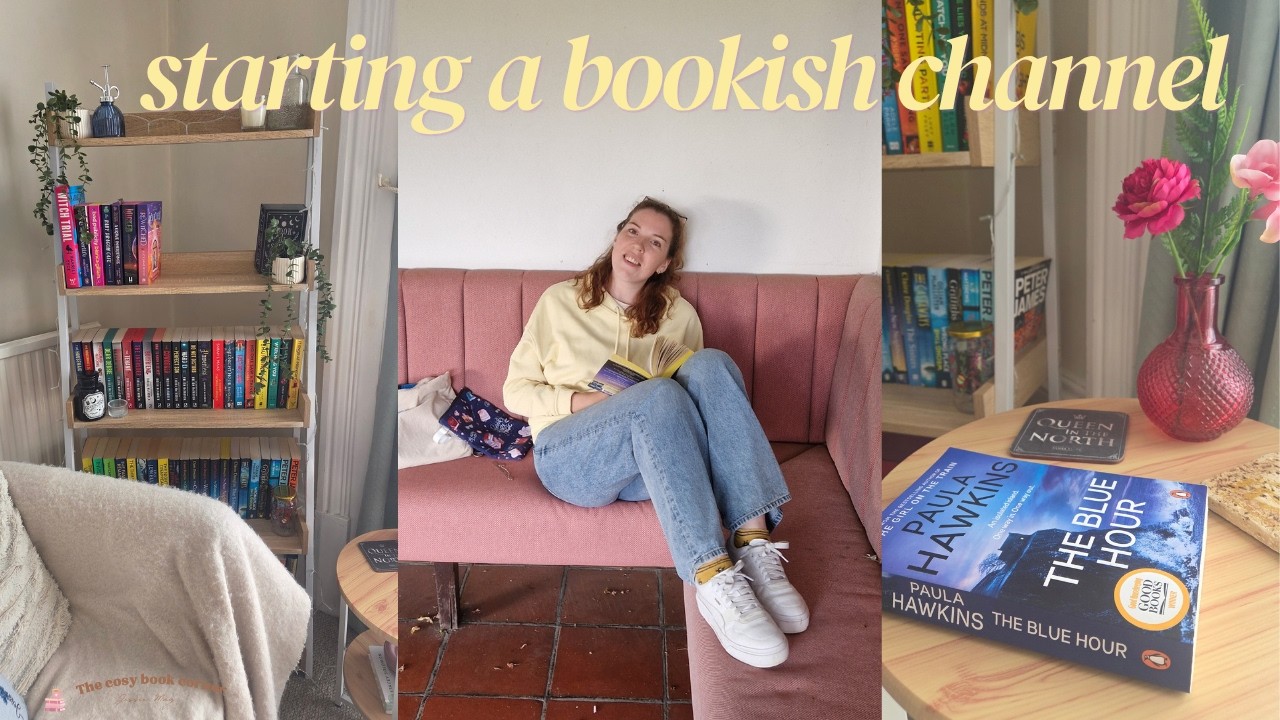 STARTING A BOOKISH CHANNEL 2026 - warm welcome and bookshelf tour 📚✨️🫶 