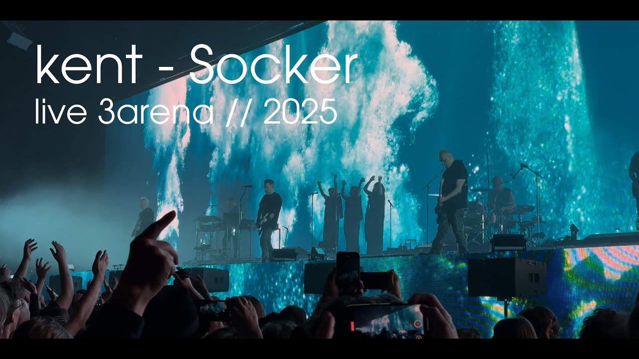 kent - Socker (Live 4K @3Arena, Stockholm 21 mars 2025)