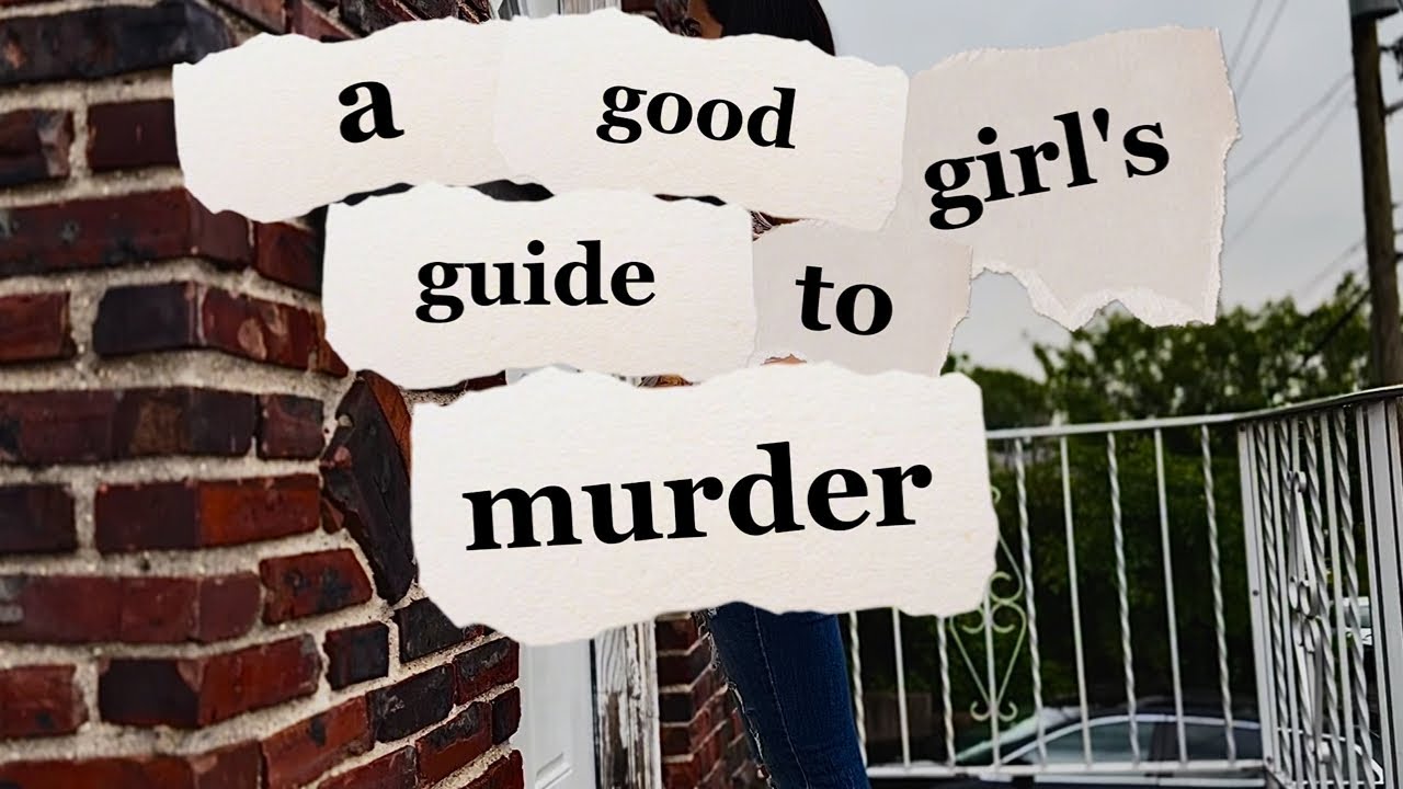 A Good Girl's Guide to Murder book trailer- student made