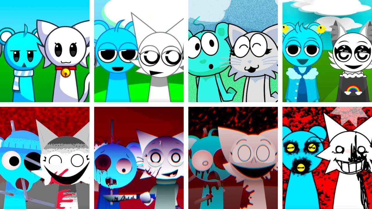 Incredibox Sprunki but ONLY Sky & Wenda in ALL Different Mods