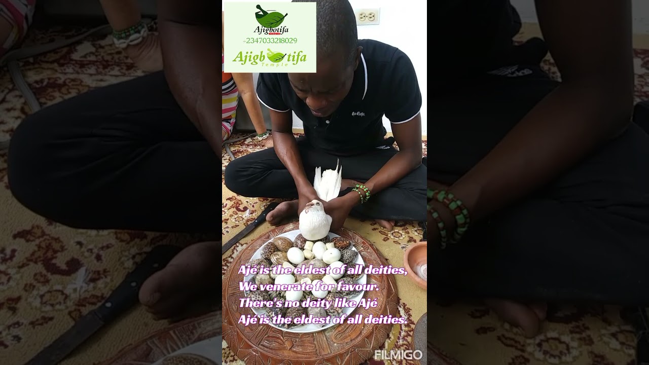 Venerating the Ajé Deity